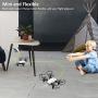 Foldable Mini Drone for Kids and Adults, HALOFUNO RC Quadcopter for Beginner Indoor, Altitude Hold Mode, One Key Take Off/Landing, APP Control