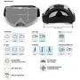 SPOSUNE Motorcycle Goggles, ATV Dirt Bike Off Road Racing MX Riding Goggle Anti-Scratch Dustproof Bendable UV400 Eyewear Padded Soft Thick Foam,Adjustable Strap Adults Cycling Motocross SPOSUNE Motorcycle Goggles, ATV Dirt Bike Off Road Racing MX Riding Goggle Anti-Scratch Dustproof Bendable UV400 Eyewear Padded Soft Thick Foam,Adjustable Strap Adults Cycling Motocross