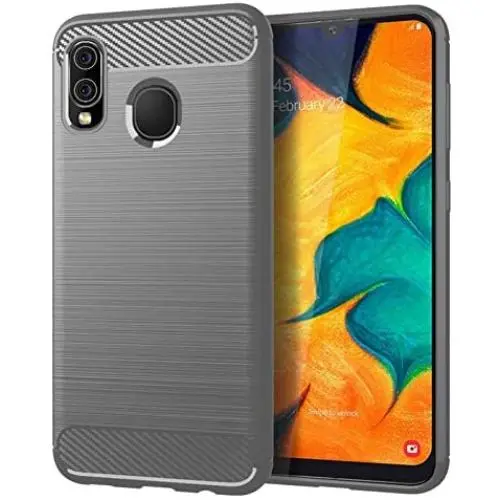 Samsung A20 case,Galaxy A20 Case,Galaxy A30 Case,MAIKEZI Soft TPU Slim Fashion Anti-Fingerprint Non-Slip Protective Phone Case Cover for Samsung Galaxy A20/A30(Gray Brushed TPU) Samsung A20 case,Galaxy A20 Case,Galaxy A30 Case,MAIKEZI Soft TPU Slim Fashion Anti-Fingerprint Non-Slip Protective Phone Case Cover for Samsung Galaxy A20/A30(Gray Brushed TPU)