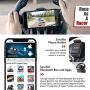 Serafim R1 Innovative Racing Wheel - Gaming Steering Wheel with Responsive Pedal - The Worlds First Mobile Gaming Wheel Compatible with PC, iOS, Android - PC Gaming Wheel - Not Support Xbox ONE PS4