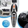 Handheld Vacuum, LOZAYI 7KPA Hand Vacuum Cordless with Stronger Cyclonic Suction,Rechargeable Li-ion Battery Quick Charge, Lightweight Wet/Dry Vacuum Cleaner for Home and Car Cleaning-Orange