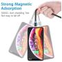 Magnetic Charging Cable [4-Pack,1ft/3ft/6ft/6ft], Terasako 3-in-1 Nylon Braided Cord, Compatible with Mirco USB, Type C Smartphone and iProduct Device