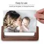 Lezgo 4x6 inch Picture Frame (2 Pack)- Photo Frame Made of Solid Wood Acrylic High-Definition Glass for Table Top Display