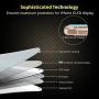 UNBREAKcable 3 Pack iPhone 8 Plus Screen Protector, iPhone 7 Plus Screen Protector 5.5", Xi Series HD 9H Premium Tempered Glass Screen Protector for iPhone 8 Plus 7 Plus with Free Installation Frame
