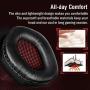ONIKUMA PS4 Headset-K1 -Gaming Headset Xbox one Headset Gaming Headphone with Surround Sound, RED LED Light & Noise Canceling Microphone for PS4,PC,Mac,Xbox One(Adapter Not Included)
