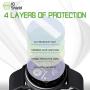 IQ Shield Screen Protector Compatible with Samsung Galaxy Watch Active (Galaxy Watch Active2 40mm) (6-Pack) Anti-Bubble Clear Film