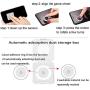 Vakili Mobile Phone Game Joystick Game Control Touch Screen Joypad Game Controller for iPad iPhone Android Mobile Tablet Smart Phone Joystick Touch Screen Joypad Tablet Funny Game Controller 2PACK
