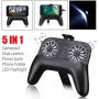 FidgetFidget Mobile Phone Gaming Gamepad Handle Controller Joysticks w/ 2 Coolers for PUBG for Samsung Galaxy A9 A8 A7 A5 A3