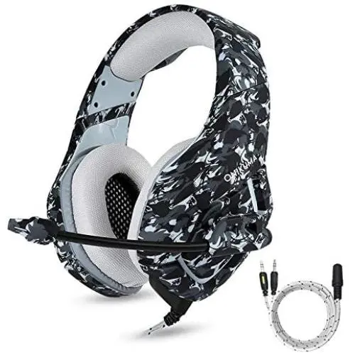 K1 Headset Stereo Bass Surround PC Gaming Headphones Game Headset with Mic for PC Mobile Phone for PS4 One d40 K1 Headset Stereo Bass Surround PC Gaming Headphones Game Headset with Mic for PC Mobile Phone for PS4 One d40