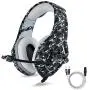 K1 Headset Stereo Bass Surround PC Gaming Headphones Game Headset with Mic for PC Mobile Phone for PS4 One d40 K1 Headset Stereo Bass Surround PC Gaming Headphones Game Headset with Mic for PC Mobile Phone for PS4 One d40