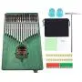TREELF 17-key Kalimba Portable Thumb Piano(with eq) Wood Body Musical Instrument Great for Kalimba lovers and beginners (green) TREELF 17-key Kalimba Portable Thumb Piano(with eq) Wood Body Musical Instrument Great for Kalimba lovers and beginners (green)