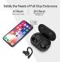 HolyHigh Wireless Earbuds Bluetooth 5.0 IPX7 Waterproof, TWS Headphones 26H Long Playtime with Charging Case, Build-in Mic in Ear Sports Earbuds for Android