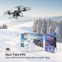 HOBBYTIGER H301S Ranger Drone with Camera Live Video and GPS Return Home 720P HD Wide-Angle WiFi Camera for Kids, Beginners and Adults - Follow Me, Altitude Hold, Long Control Range