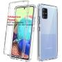 Dahkoiz Case for Samsung Galaxy A71 5G Case [Not for A71 5G UW from Verizon], See-Through Clear Crystal TPU Bumper Cover Slim Shockproof Protective Phone Case for Samsung Galaxy A71 5G, Clear