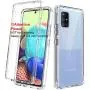 Dahkoiz Case for Samsung Galaxy A71 5G Case [Not for A71 5G UW from Verizon], See-Through Clear Crystal TPU Bumper Cover Slim Shockproof Protective Phone Case for Samsung Galaxy A71 5G, Clear