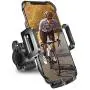 Phone Holder Mount for Bike Handle bar - Motorcycle Cell Phone Clamp, Scooter Phone Mount Cradle for iPhone 11 Pro Max Xs Xr SE2 8 Plus, Samsung Galaxy S20 Note 10 S9+ and More Smartphones