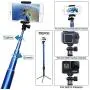BMZX Bluetooth Long Selfie Stick- Super Length Lightweight Extendable Pole from 20 to 118 Built-in Wireless Remote Shutter Grip Holder Mount Compatible iPhone Samsung Android Cell Phone(Blue) BMZX Bluetooth Long Selfie Stick- Super Length Lightweight Extendable Pole from 20 to 118 Built-in Wireless Remote Shutter Grip Holder Mount Compatible iPhone Samsung Android Cell Phone(Blue)