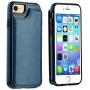 OT ONETOP iPhone 8 Wallet Case with Card Holder, iPhone 7 Case iPhone SE(2020) Wallet Premium PU Leather Kickstand Card Slots,Double Magnetic Clasp and Durable Shockproof Cover 4.7 Inch(Blue)