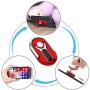 6 Pieces 3-in-1 Multipurpose Mobile Phone Bracket Holder 360 Degree Rotation Cell Phone Ring Stand for Car Home, 5 Colors