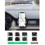 UGREEN Car Phone Holder Air Vent Mount Gravity Auto Clamp Retractable Cradle Clip Compatible for iPhone SE 11 Pro Max XR XS 8 7, Samsung S20 S10 A71 A70
