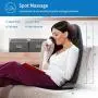 Back Massager, RENPHO S-Shaped Shiatsu Massage Seat Cushion with Vibration, Heat, Deep Kneading Rolling, Massage Chair Pad for Shoulder Waist Hips Muscle Pain Relief. Use at Home & Office & Car Back Massager, RENPHO S-Shaped Shiatsu Massage Seat Cushion with Vibration, Heat, Deep Kneading Rolling, Massage Chair Pad for Shoulder Waist Hips Muscle Pain Relief. Use at Home & Office & Car