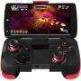 Wireless bluetooth Controller Gamepad Joytick Gaming for Android Cell Phone, PC Tablet, Samsung Gear VR, Game Boy Emulator (Red)