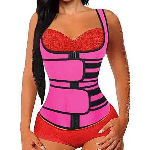 HOTAPEI Sweat Band Waist Trainer for Women Vest Corset Fitness Body Shaper for Weight Loss Everyday HOTAPEI Sweat Band Waist Trainer for Women Vest Corset Fitness Body Shaper for Weight Loss Everyday