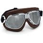 evomosa Motorcycle Goggles Vintage Pilot Style Cruiser Scooter Goggle Outdoor Sand Goggles Bike Racer Cruiser Touring Eyewear