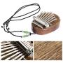 Kalimba Thumb Piano 8 Metal Keys Portable Mini Wooden Finger Mbira with Lanyard Special Gifts for Kids and Adults Beginners