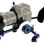 MARSRE DSLR Shoulder Rig Film Making Kit with Follow Focus, Matte Box, C-Shape Mounting Bracket and Top Handle for All DSLR Video Cameras and DV Camcorders