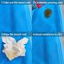 Portable Sandfree Beach Blanket Waterproof Picnic Blanket Oversized 83&quotX78&quotfor 5-7 Adults Beach Mat Outdoor for Travel,Camping,Hiking and Music Festivals(4 Fixed Piles+1 Metal Buckle)