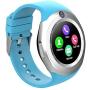 ZEERKEER Smart Watch for Android Phones and iOS Phones Bluetooth Smartwatch with Pedometer/Sleep Monitoring/Smart Reminder/Music Playing/Bluetooth Phone Calling for Men Women(Blue)