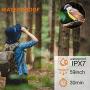Monocular Telescope - 12X50 High Power 【HD Monocular for Bird Watching】 with Smartphone Holder & Tripod IPX7 Waterproof Monocular Made by Hyper FMC BAK4 Prism & Eco-Friendly Materials