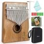 lotmusic Kalimba Thumb Piano 17 keys Portable Mbira Finger Piano With Mahogany Wood And Tune Hammer Gifts For Adult Kids And Beginners Horse