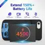 Battery Case for iPhone 6/6s, 4500mAh Portable Protective Charging Case Extended Rechargeable Battery Pack for 4.7 Inch iPhone 6/6s (Black) Battery Case for iPhone 6/6s, 4500mAh Portable Protective Charging Case Extended Rechargeable Battery Pack for 4.7 Inch iPhone 6/6s (Black)