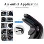 Universal Magnetic Car Mount for iPhone 8 7 6 6S Plus 11 Pro Max Xs Xr X SE 2020/Samsung Galaxy Note 10 S20 Ultra S10 S9/LG/Huawei/Moto,360 Degree Air Vent Cell Phone Holder for Car with Magnet Plate