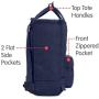 Fjallraven, Kanken, Re-Kanken Mini Recycled Backpack for Everyday Use, Heritage and Responsibility Since 1960