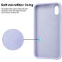 iPhone Xs Max Case, Anuck Soft Silicone Gel Rubber Bumper Case Anti-Scratch Microfiber Lining Hard Shell Shockproof Full-Body Protective Case Cover for Apple iPhone Xs Max 6.5" 2018 - Light Purple