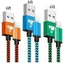 iPhone Charger MFi Certified iPhone Charger Cord Aioneus 6FT 3 Pack Lightning Cable Braided Fast iPhone Charging Cord for iPhone 11 Pro Max XR XS X 10 8 7 6s 6 Plus 5 SE 2020, iPad Mini Air 6th gen iPhone Charger MFi Certified iPhone Charger Cord Aioneus 6FT 3 Pack Lightning Cable Braided Fast iPhone Charging Cord for iPhone 11 Pro Max XR XS X 10 8 7 6s 6 Plus 5 SE 2020, iPad Mini Air 6th gen