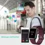 Willful Smart Watch for Android Phones Compatible iPhone Samsung IP68 Swimming Waterproof Smartwatch Sports Watch Fitness Tracker Heart Rate Monitor Digital Watch Smart Watches for Men Women Purple