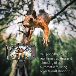 Selfie Stick CNSL 360°Rotation Auto Face & Object Tracking Smart Shooting Camera Phone Mount, Vlog Shooting Smartphone Mount Holder