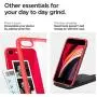 Spigen Ultra Hybrid [2nd Generation] Designed for Apple iPhone SE 2020 Case/Designed for iPhone 8 Case (2017) / Designed for iPhone 7 Case (2016) - Red