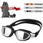 Focevi Swimming Goggles for Men/Women, Polarized Anti-Glare Anti-Fog UV Protection Mirrored Wide Vision Adult Swim Goggles, Boys/Girls/Junior/Teenagers/Youth Swim Googles, Swimming Glasses and Gear Focevi Swimming Goggles for Men/Women, Polarized Anti-Glare Anti-Fog UV Protection Mirrored Wide Vision Adult Swim Goggles, Boys/Girls/Junior/Teenagers/Youth Swim Googles, Swimming Glasses and Gear