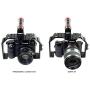FILMCITY Camera Cage for Panasonic Lumix GH4 / GH3 and Sony A7 / A7r / A7s (FC-A7G34) | Cage with Top Handle and Accessories