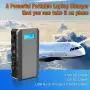 88.8Wh|65Watts Portable Laptop Phone Charger with AC DC USB Outlets, A Super Travel Portable Battery Pack & Power Bank for HP Notebooks, MacBook, iPad, iPhone 88.8Wh|65Watts Portable Laptop Phone Charger with AC DC USB Outlets, A Super Travel Portable Battery Pack & Power Bank for HP Notebooks, MacBook, iPad, iPhone
