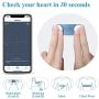 Heart Monitor Chest Strap, Wearable Heart Monitoring Device, Bluetooth Wireless with iOS & Android APP, 30s-15mins Recording Length, Personal Portable Heart Health Tracker for Fitness Home Use DuoEK