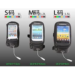 Roswheel Road Mountain Bike Bag Pannier Classic Mini Cycling Bicycle Front Tube Bags for Men Women for iPhone 4 5 6 7 Plus 8 8plus X Samsung Huawei,S M L