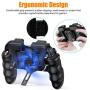 Novatronek Mobile Game Controller, Gamepad with Cooling and Charging Function, PUBG Game Joystick Mobile Game Trigger for 4.5-6.5 inch Android iOS Phone