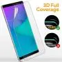 3-Pack Galaxy Note 9 Screen Protector, [Self Healing] [Easy Install & Bubble Free] [Ultrasonic Fingerprint Support] Transparent HD TPU Protetive Film for Samsung Galaxy Note 9