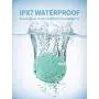 INSMY Portable IPX7 Waterproof Bluetooth Speaker, Wireless Outdoor Speaker Shower Speaker, with HD Sound, Support TF Card, Suction Cup, 12H Playtime, for Kayaking, Boating, Hiking (Mint)